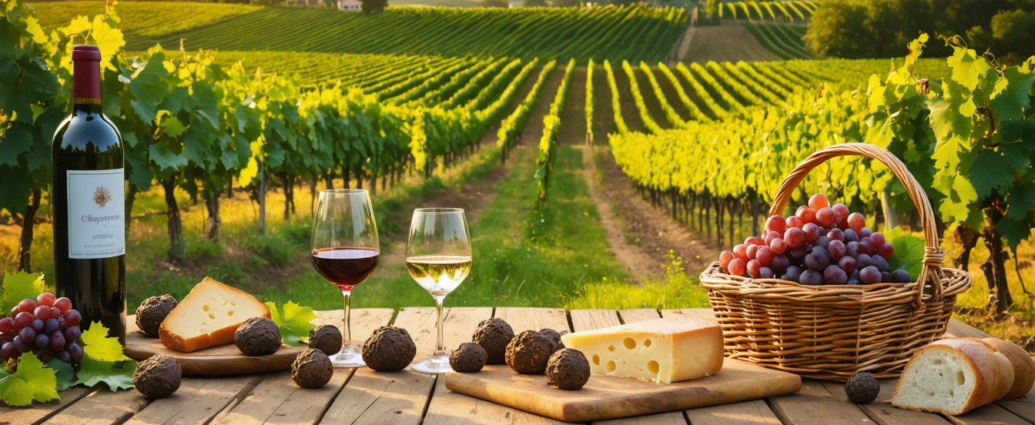 offrez une escapade gourmande alliant découvertes viticoles et trufficoles. profitez d'un séjour unique au cœur des vignobles et truffières avec ce coffret cadeau idéal pour les amateurs de saveurs authentiques.