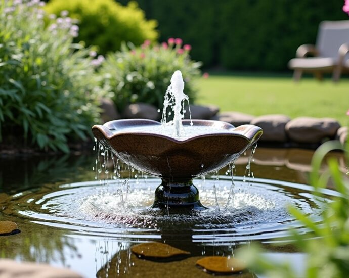 Fontaine de jardin : sélectionnez l'élégance apaisante qui transformera votre espace en havre de paix