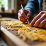 Maîtrisez l'art de la marqueterie de paille pour magnifier vos œuvres artisanales