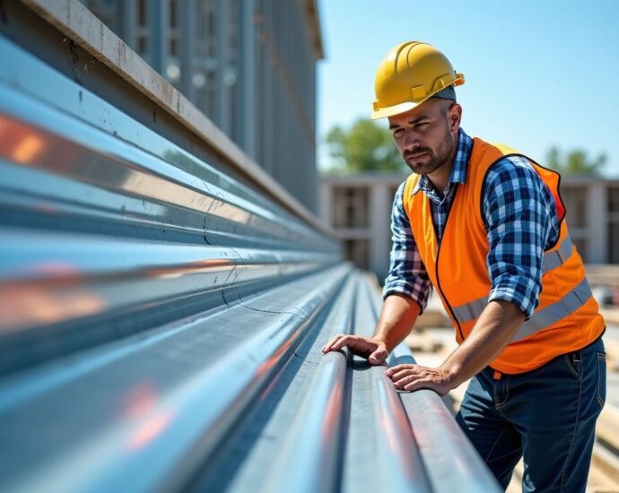 Découvrez les atouts incontournables de la tôle ondulée en construction
