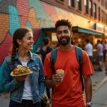 Brooklyn, un quartier haut en couleur où l’art urbain rencontre les saveurs du monde