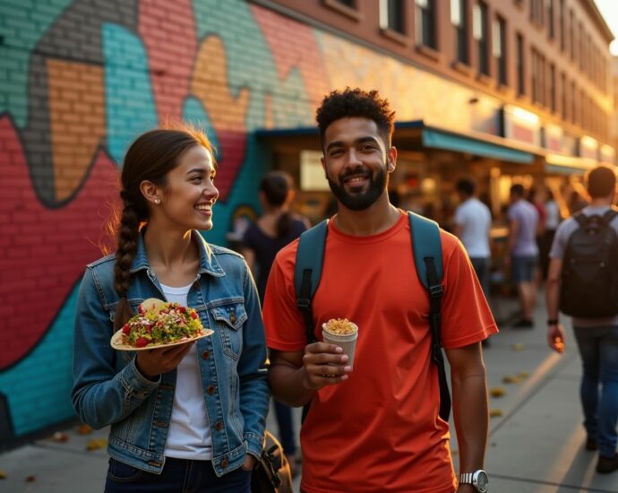 Brooklyn, un quartier haut en couleur où l’art urbain rencontre les saveurs du monde
